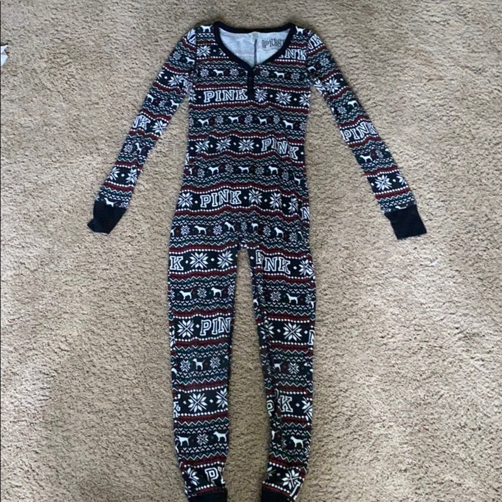 Pink Victoria’s Secret Onesie